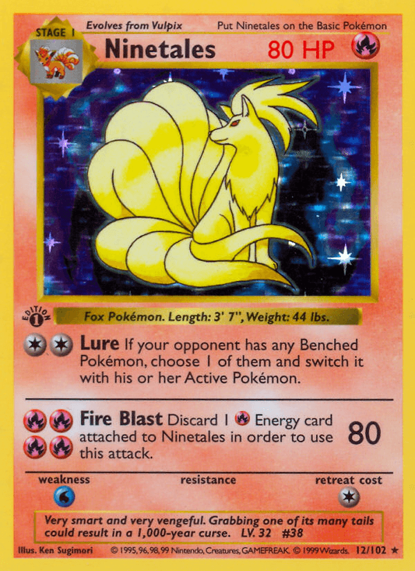 Ninetales — 1st Edition
