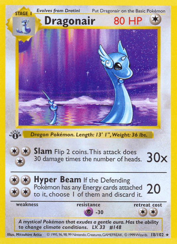 Dragonair — 1st Edition