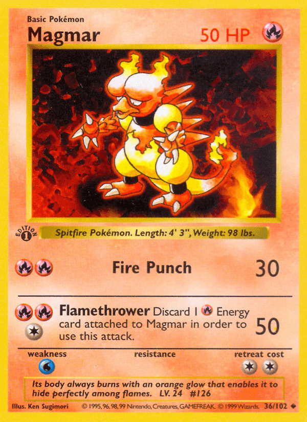 Magmar — 1st Edition