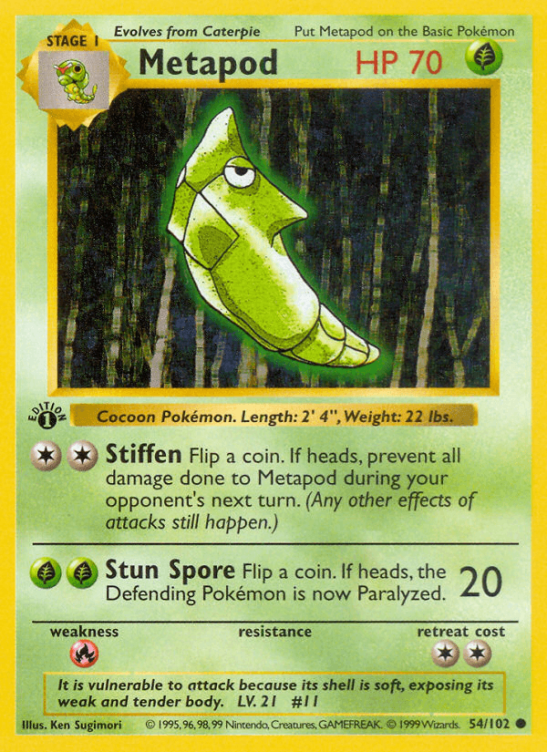 Metapod — 1st Edition