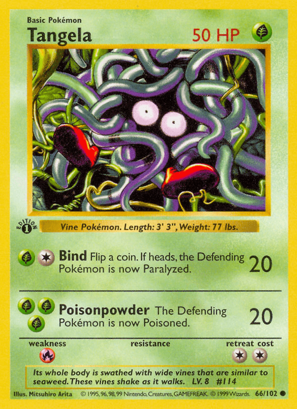 Tangela — 1st Edition