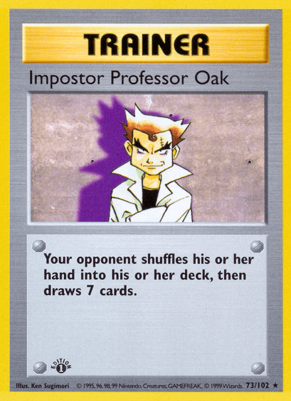 Impostor Professor Oak — 1st Edition