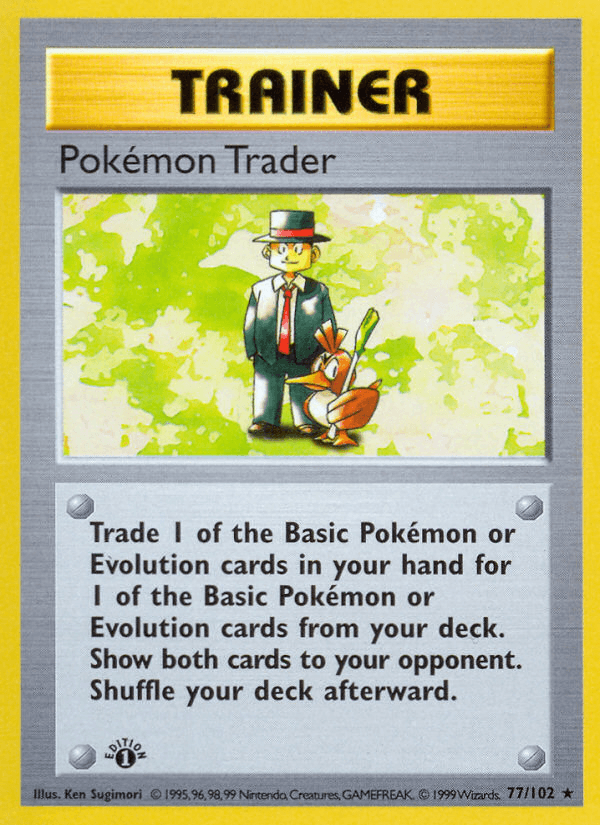 Pokémon Trader — 1st Edition