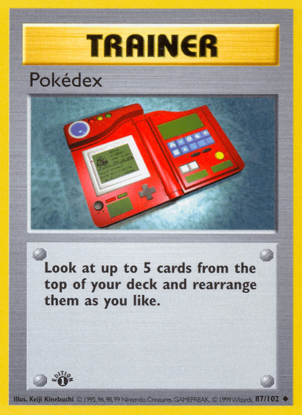 Pokédex — 1st Edition