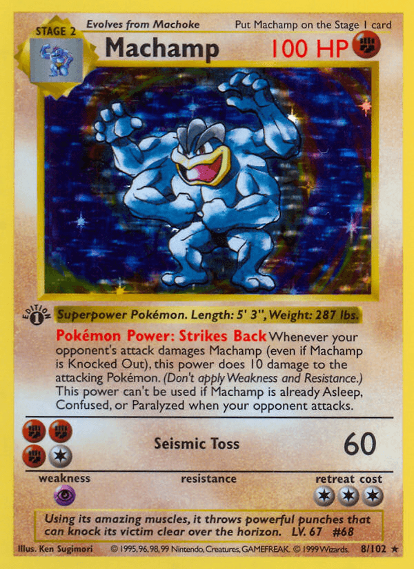 Machamp — 1st Edition