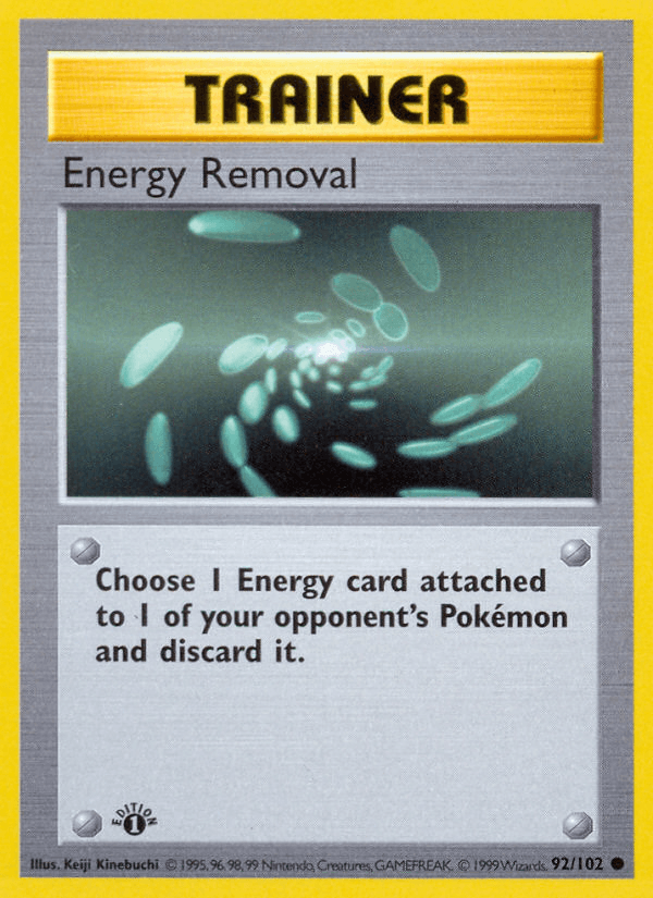 Energy Removal — 1st Edition