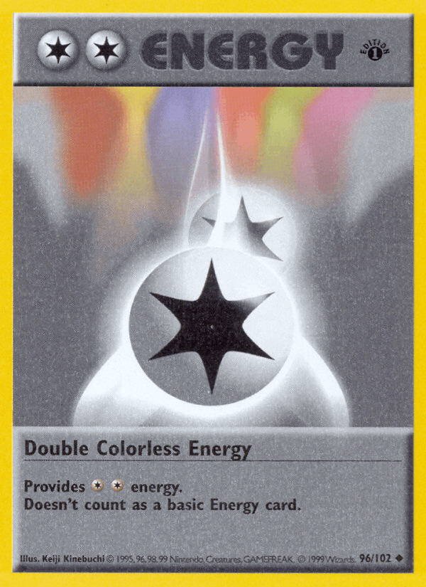 Double Colorless Energy — 1st Edition