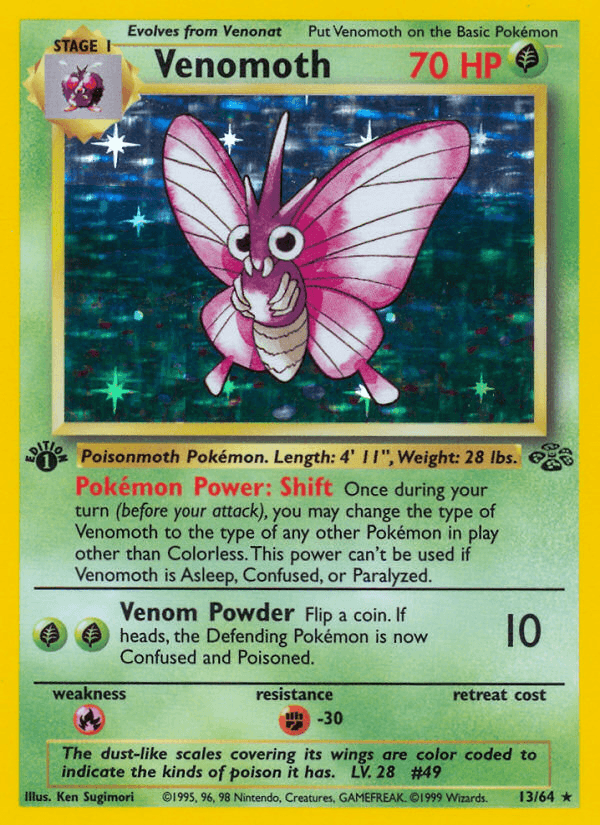 Venomoth — 1st Edition
