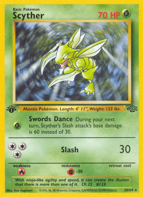 Scyther — 1st Edition
