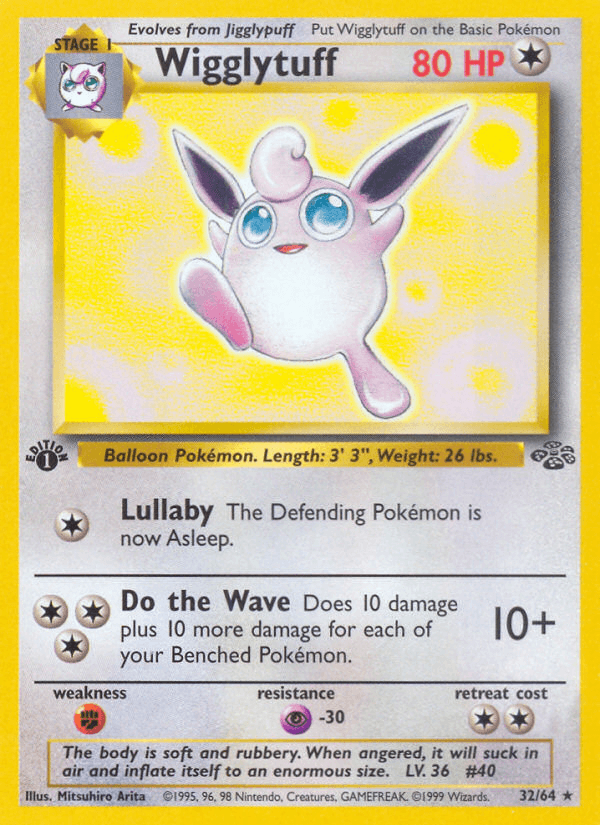 Wigglytuff — 1st Edition