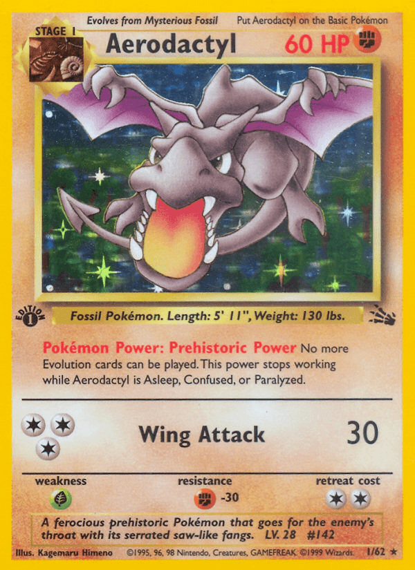 Aerodactyl — 1st Edition
