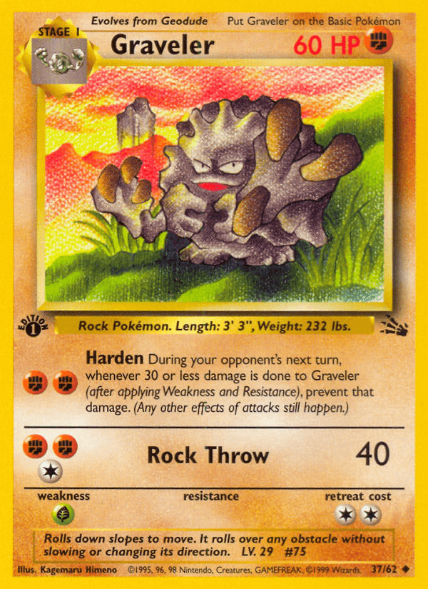 Graveler — 1st Edition