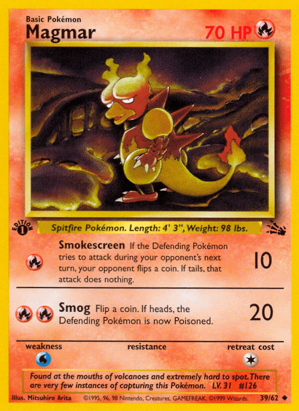 Magmar — 1st Edition