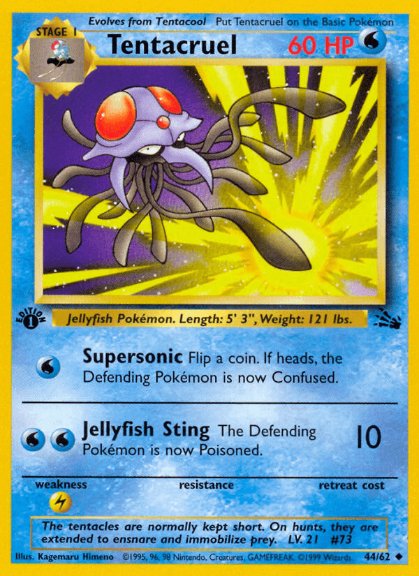 Tentacruel — 1st Edition