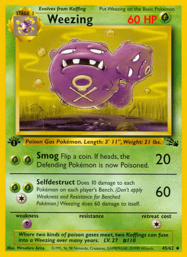 Weezing — 1st Edition