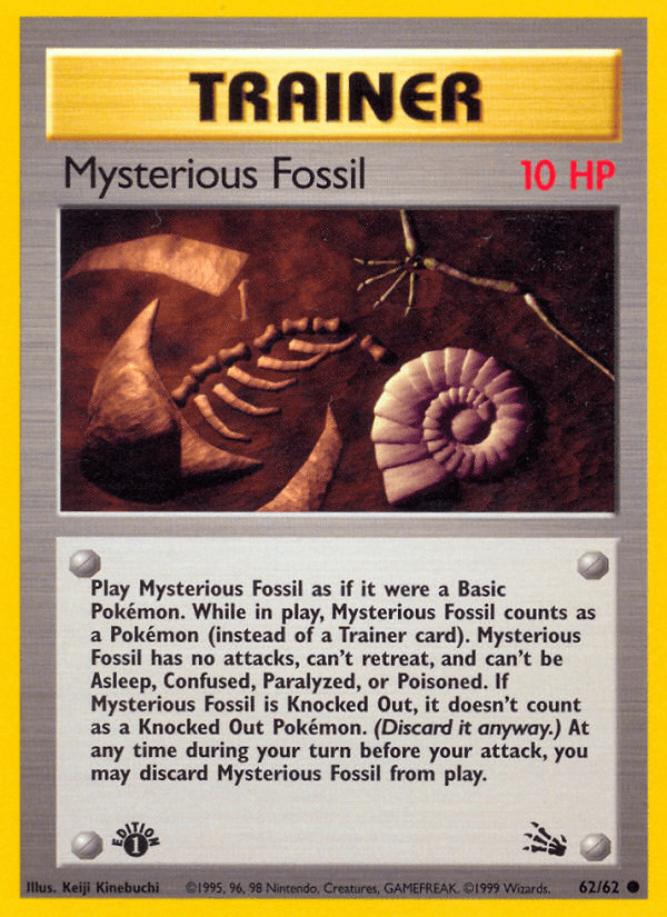 Mysterious Fossil — 1st Edition