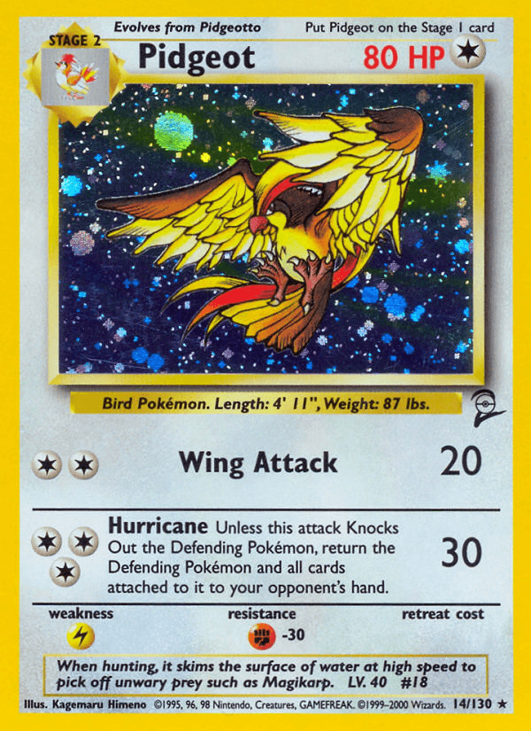 Pidgeot — Unlimited