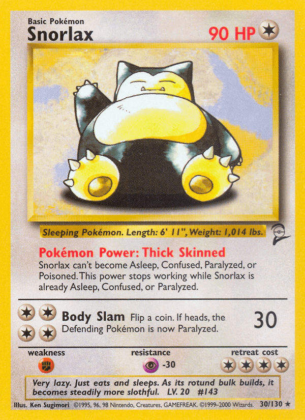 Snorlax — Unlimited