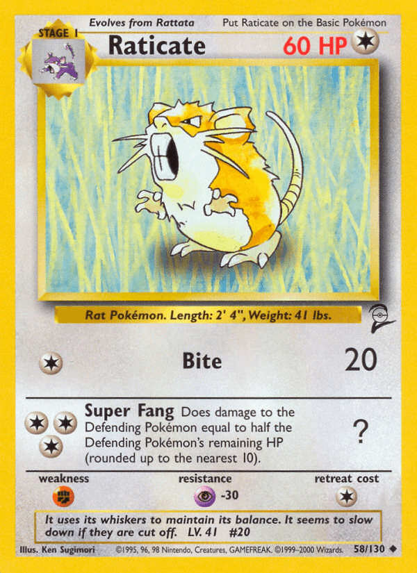 Raticate — Unlimited
