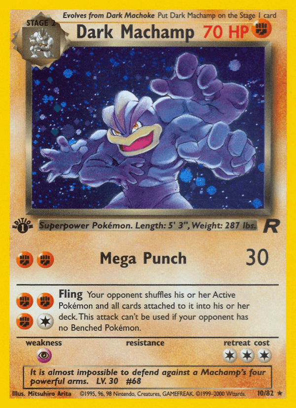 Dark Machamp — 1st Edition