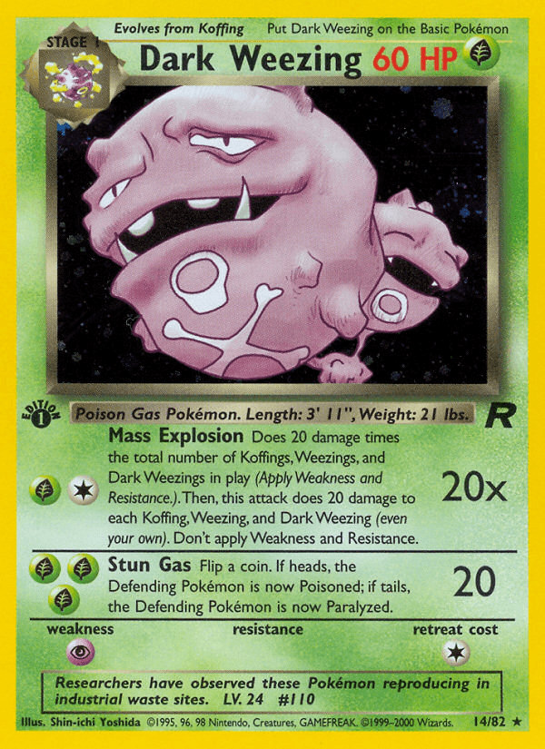 Dark Weezing — 1st Edition