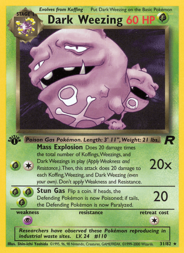 Dark Weezing — 1st Edition