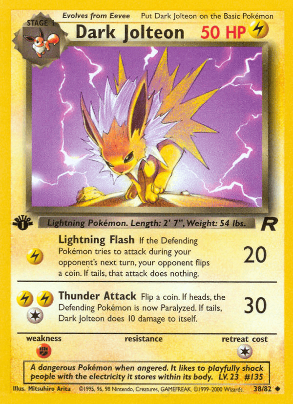 Dark Jolteon — 1st Edition