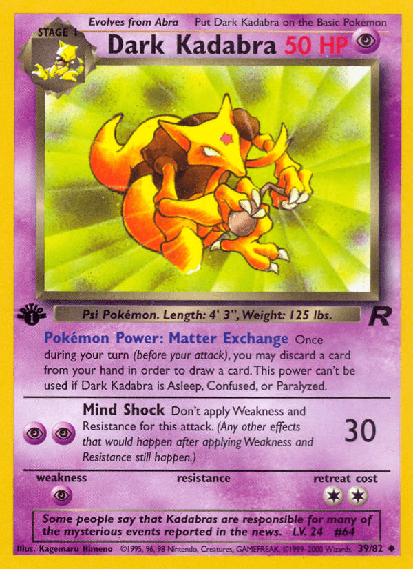 Dark Kadabra — 1st Edition