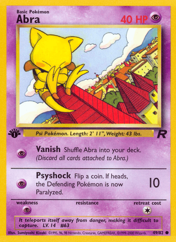 Abra — 1st Edition
