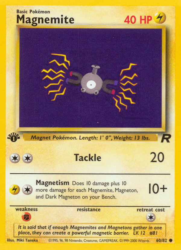 Magnemite — 1st Edition