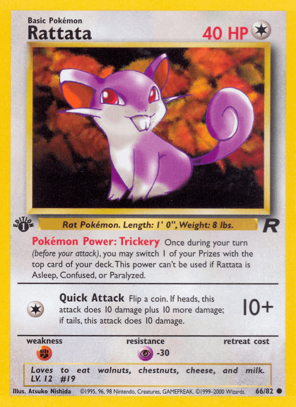 Rattata — 1st Edition