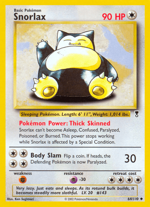 Snorlax — Unlimited
