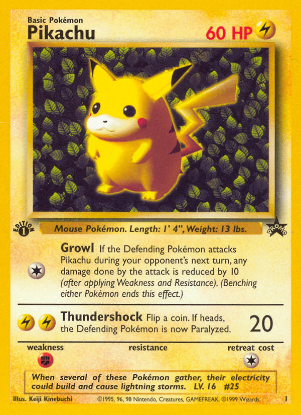 Pikachu — Promo