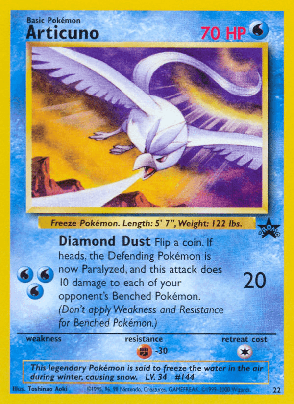Articuno — Promo