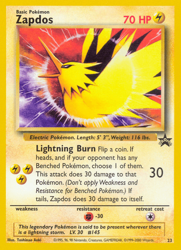 Zapdos — Promo