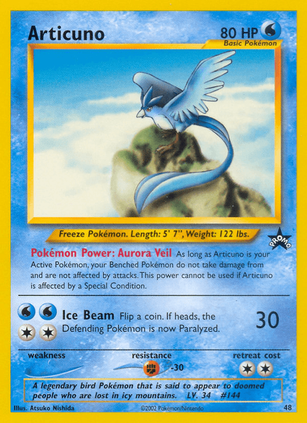Articuno — Promo