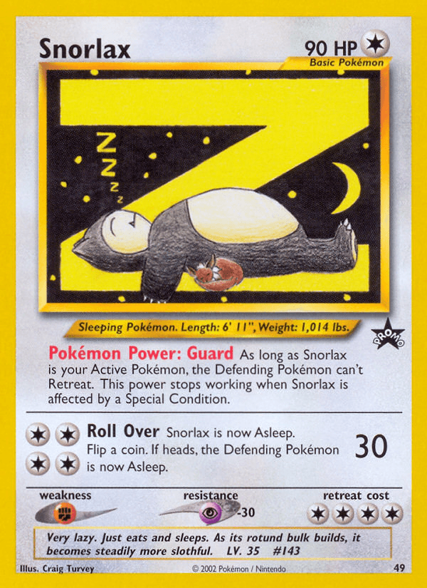 Snorlax — Promo