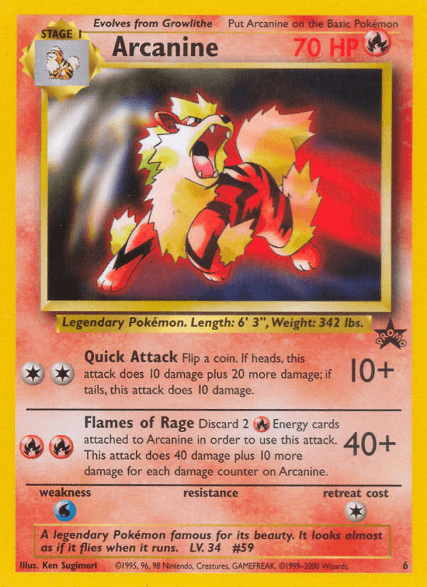 Arcanine — Promo