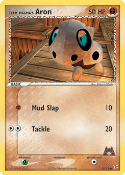 Team Magma's Aron