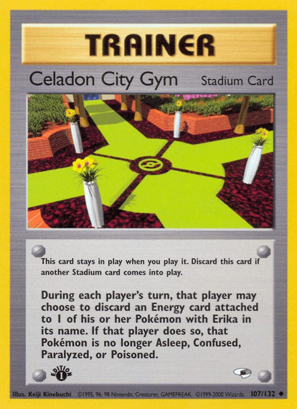 Celadon City Gym — 1st Edition