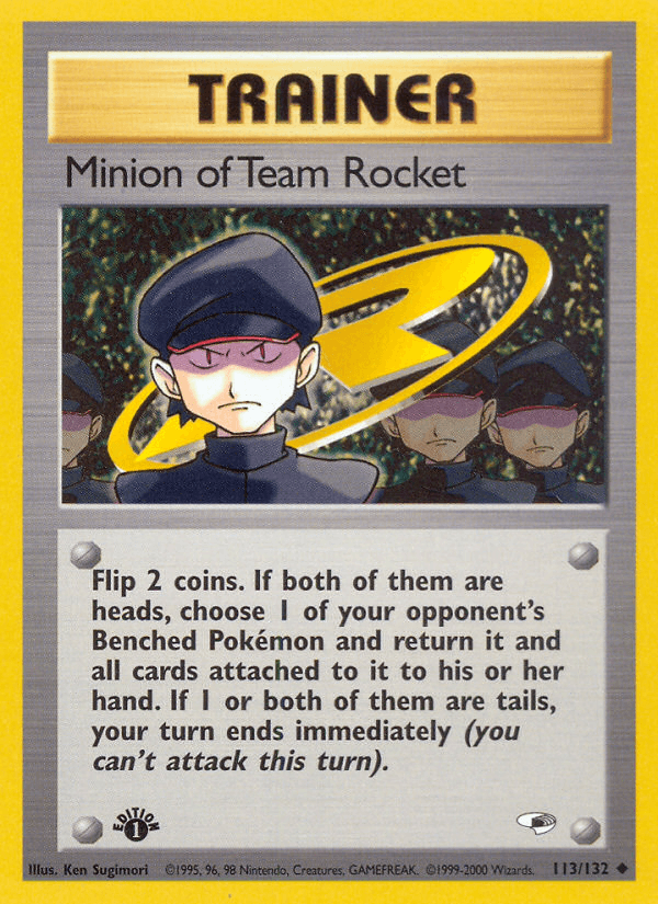 Minion of Team Rocket — 1st Edition