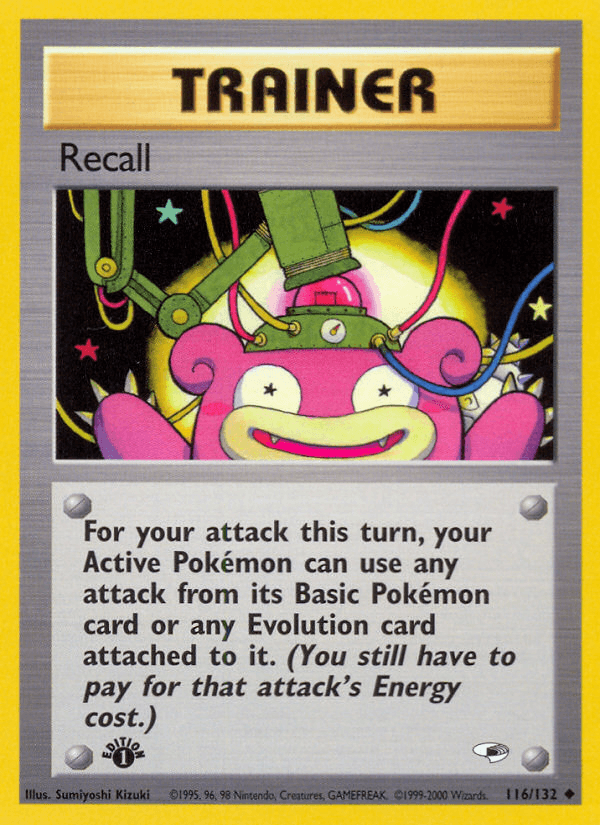 Recall — 1st Edition