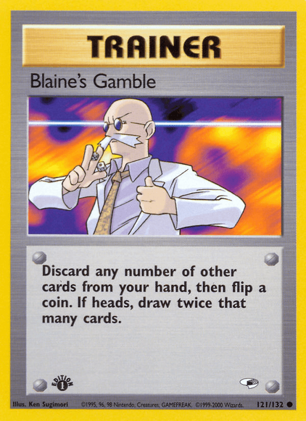 Blaine's Gamble — 1st Edition
