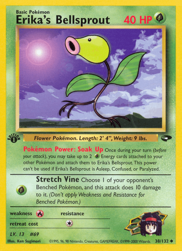 Erika's Bellsprout — 1st Edition