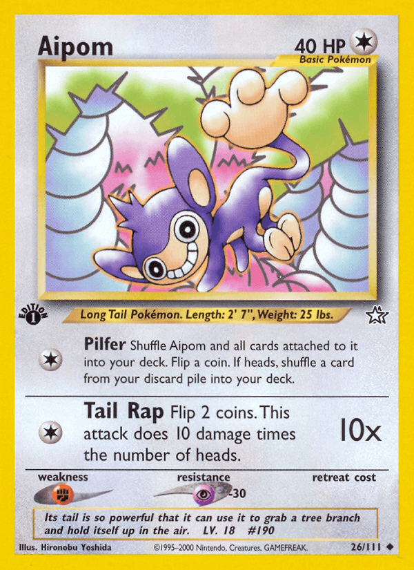 Aipom — 1st Edition