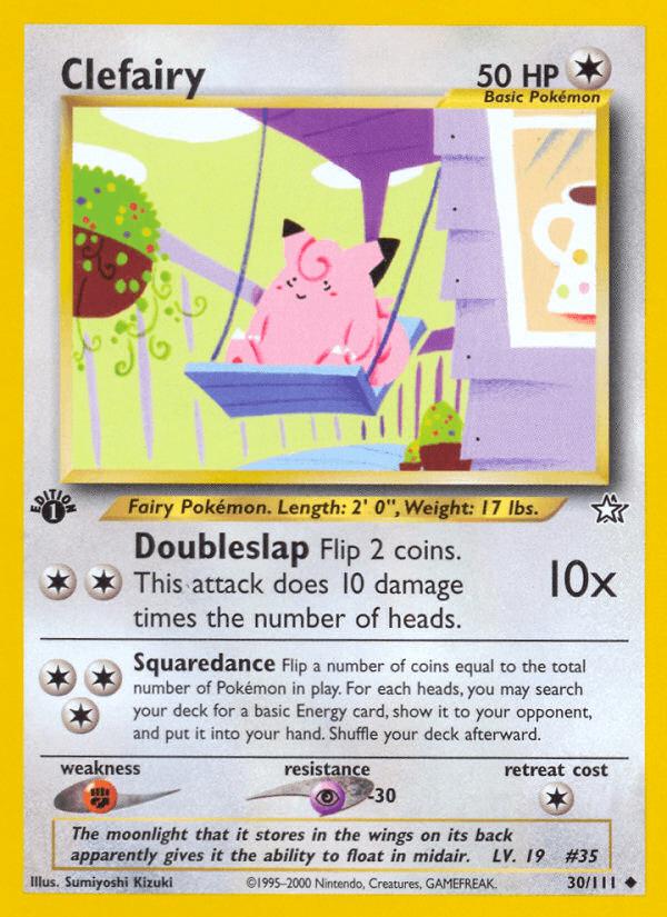 Clefairy — 1st Edition