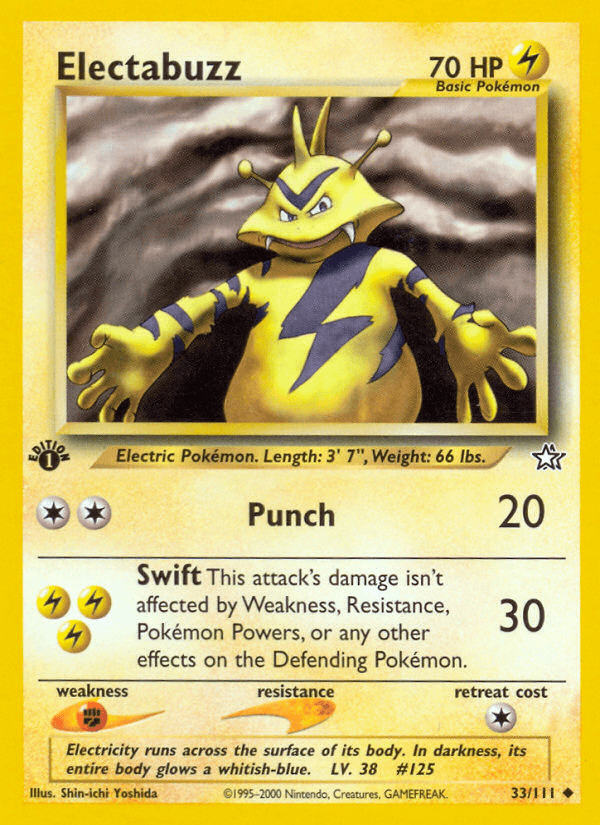 Electabuzz — 1st Edition