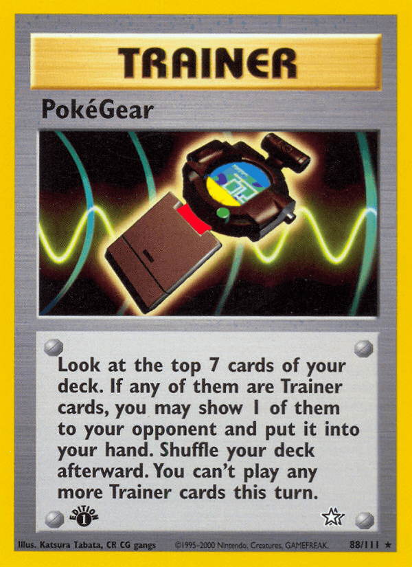 PokéGear — 1st Edition