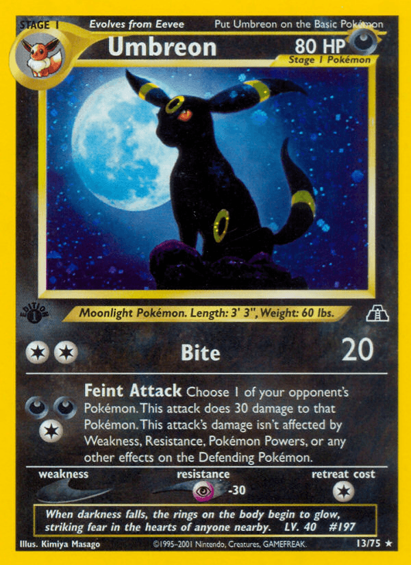 Umbreon — 1st Edition