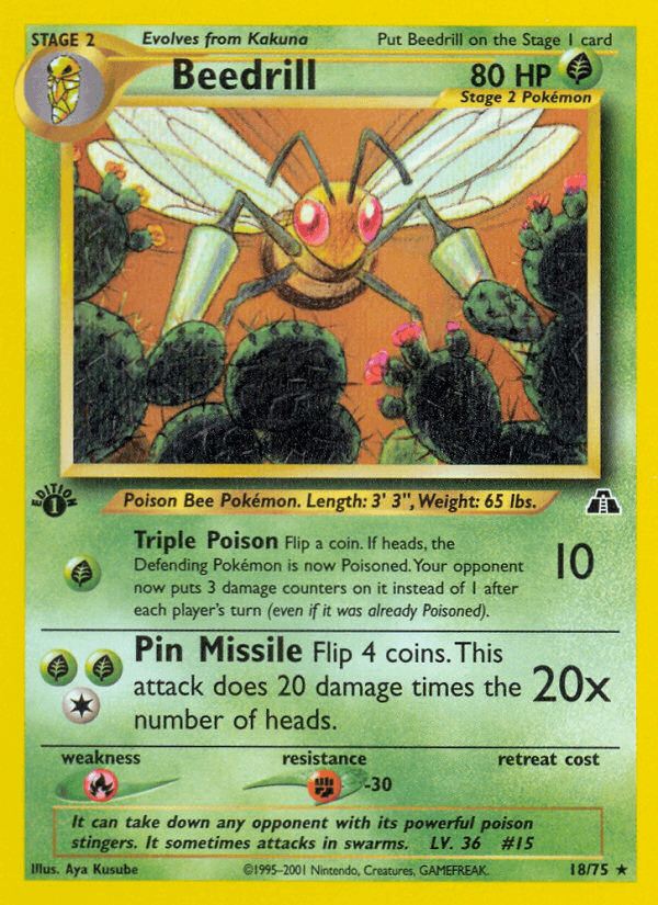Beedrill — 1st Edition